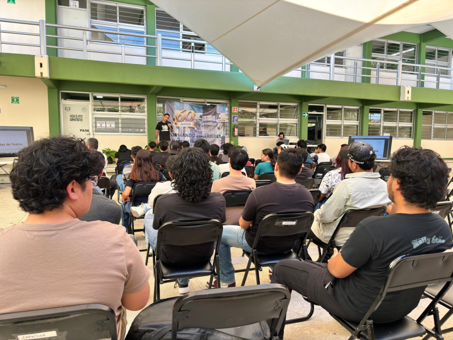 Promueve UNACH la cultura y el arte con demostración artística en la Facultad de Ingeniería
