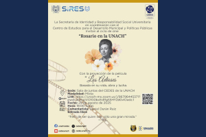 Proyectarán la película Los Adioses en el ciclo de cine “RosarioenlaUNACH”