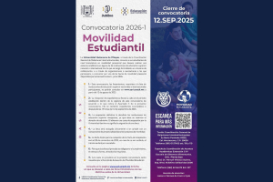 Convoca UNACH a su comunidad estudiantil al Programa de Movilidad 2026-1
