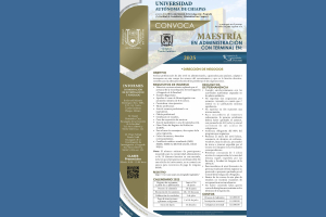 Facultad de Contaduría y Administración convoca a Maestría en Administración 2025