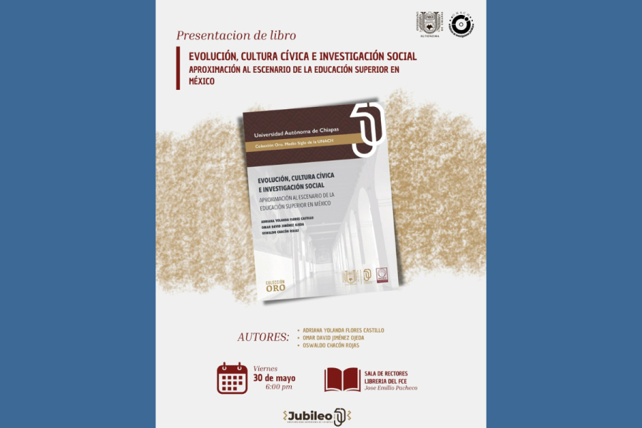 UNACH presenta libro sobre educación superior en México en el marco de su 50 aniversario