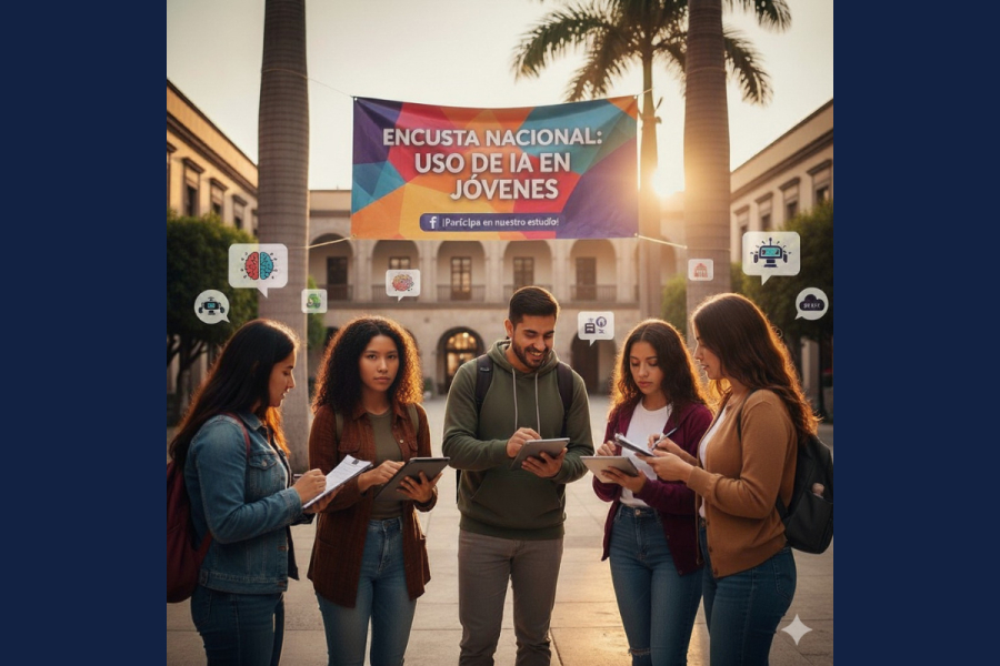 Invitan a comunidad docente y estudiantil a participar en el Censo Nacional sobre Inteligencia Artificial Generativa