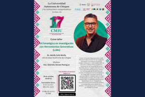 Impartirán curso-taller sobre Inteligencia Artificial Generativa para investigación científica