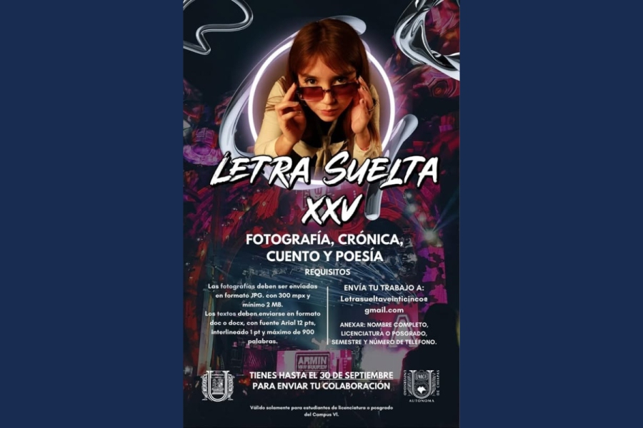 Facultad de Humanidades convoca a participar en edición de su revista &quot;Letra Suelta XXV&quot;