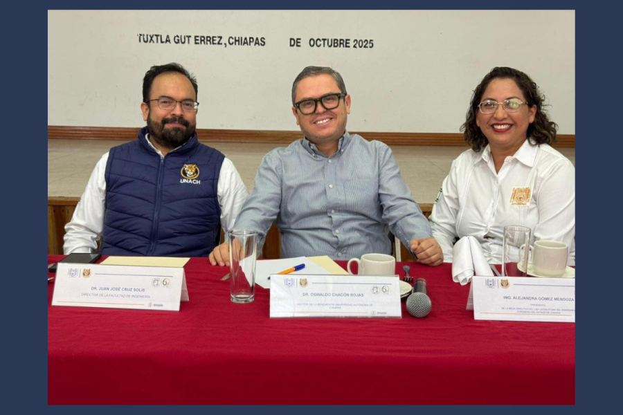 Facultad de Ingeniería de la UNACH da bienvenida al ciclo escolar enero–junio 2026 en el marco de su 60 aniversario