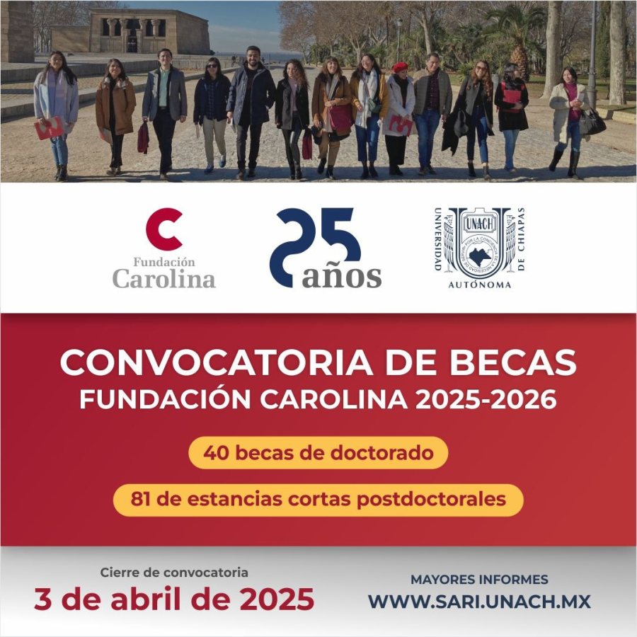 Convocatoria de Becas Fundación Carolina 2025-2026: Oportunidad para la educación y el desarrollo