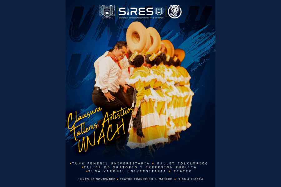 Clausura de Talleres Artísticos en el Teatro Francisco I. Madero en Tuxtla Gutiérrez