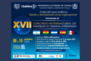 Convocan al XVII Congreso Internacional de Investigación en Contaduría y Administración