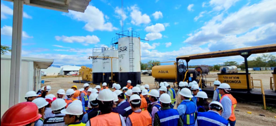 Estudiantes de Ingeniería UNACH fortalecen su formación con visita técnica al Complejo Industrial Zoque