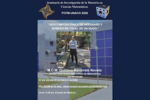 FCFM-UNACH realiza Seminario de Investigación sobre descomposiciones de Heegaard y teoría de nudos