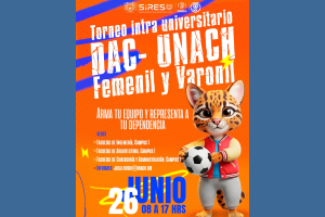 Promueven integración universitaria con Torneo Intrauniversitario de fútbol 2025 en la UNACH